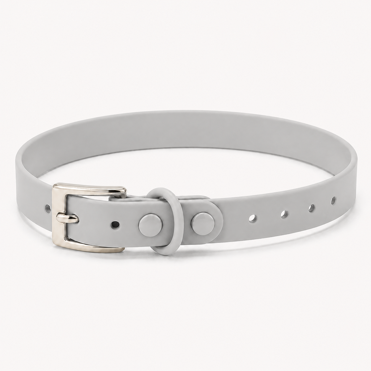 Gray Custom Pet Collar