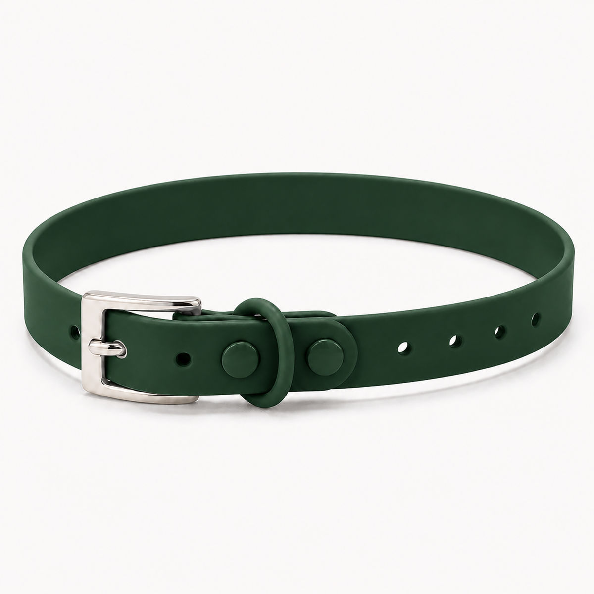 Dark Green Custom Pet Collar