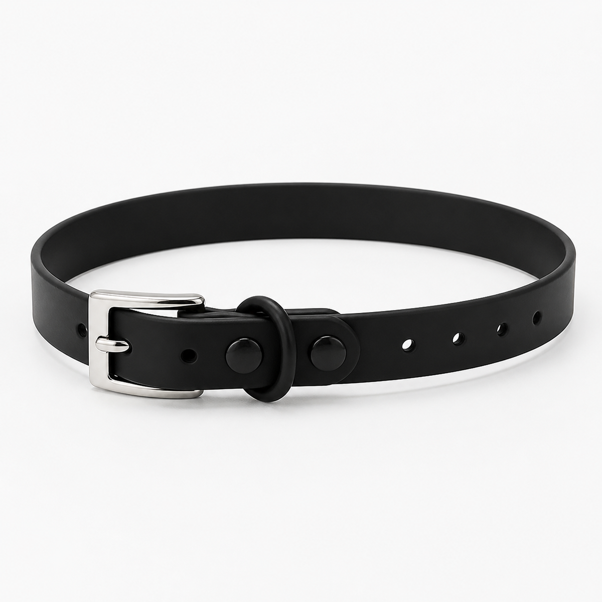 Black Custom Pet Collar