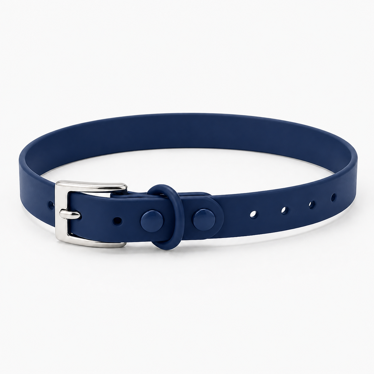 Dark Blue Custom Pet Collar