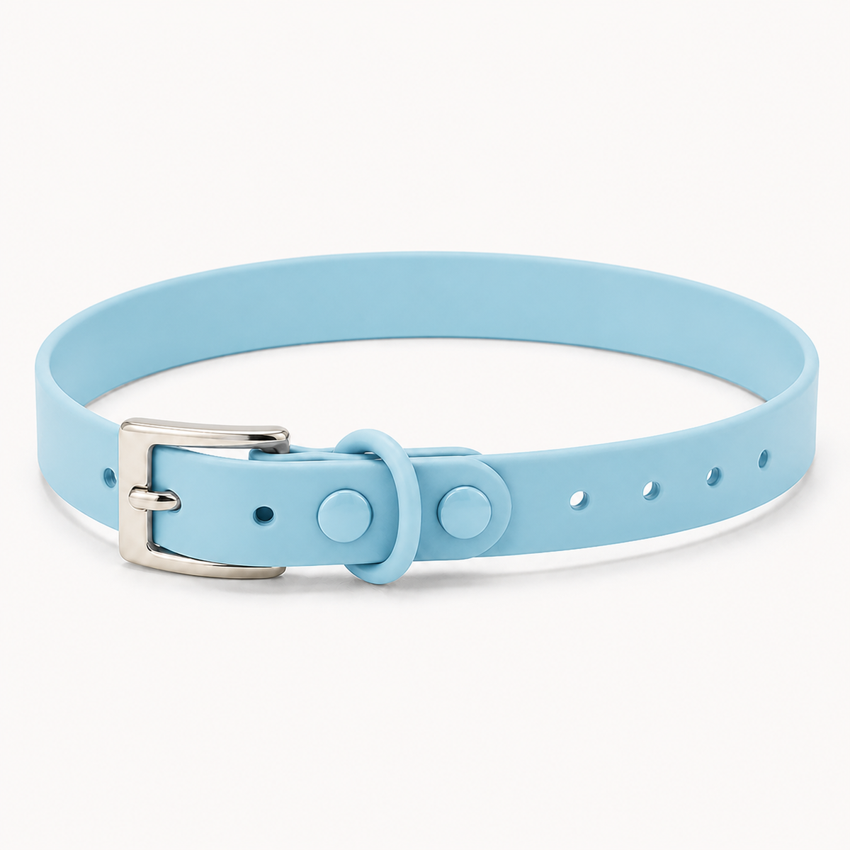 Light Blue Custom Pet Collar
