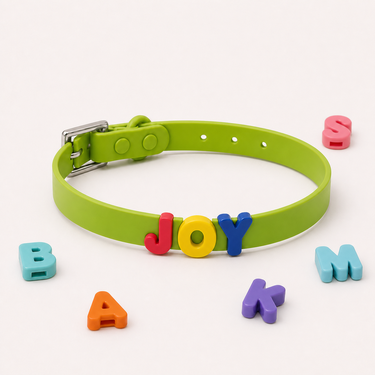 Green Custom Pet Collar