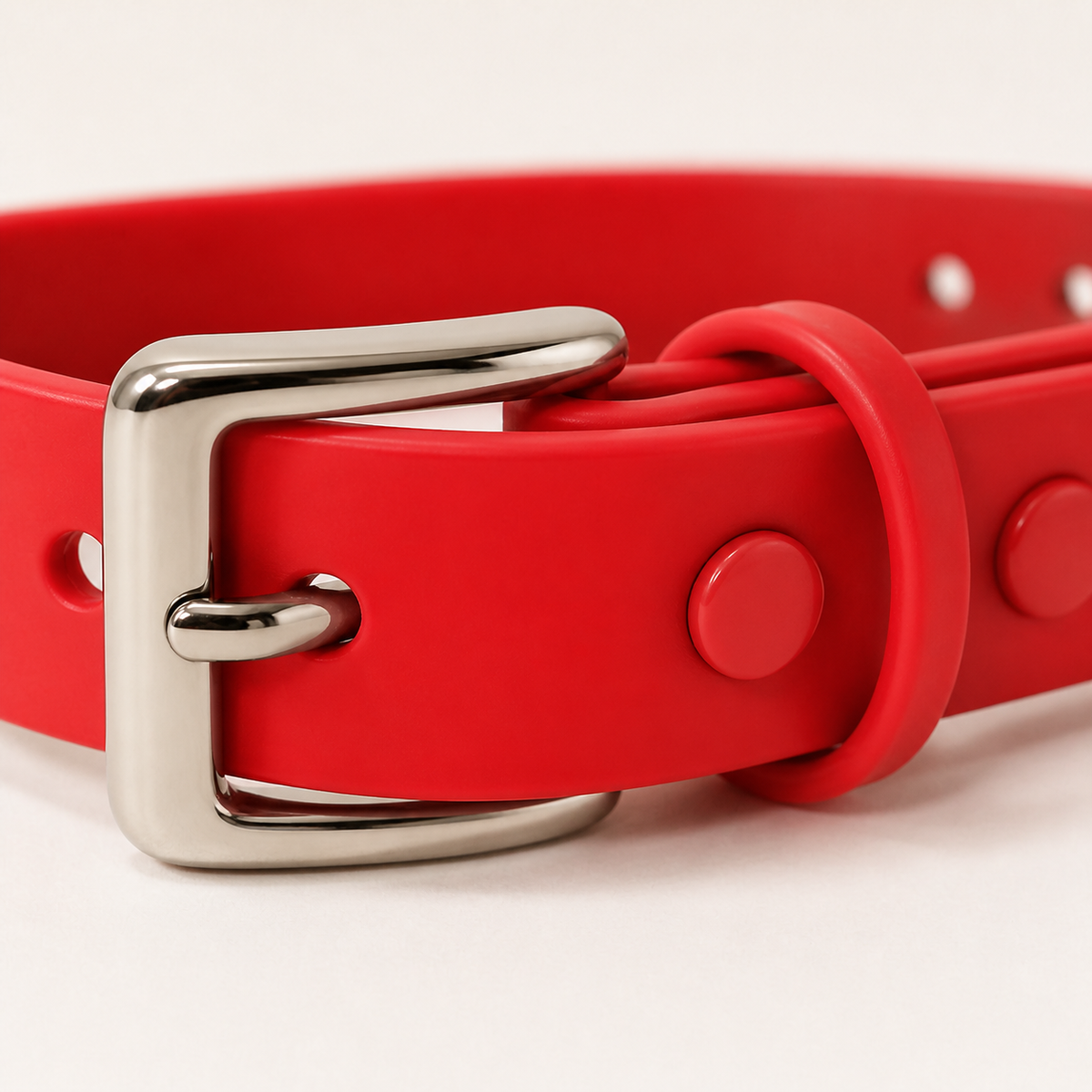 Red Custom Pet Collar