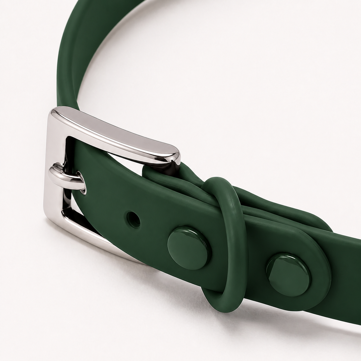 Dark Green Custom Pet Collar